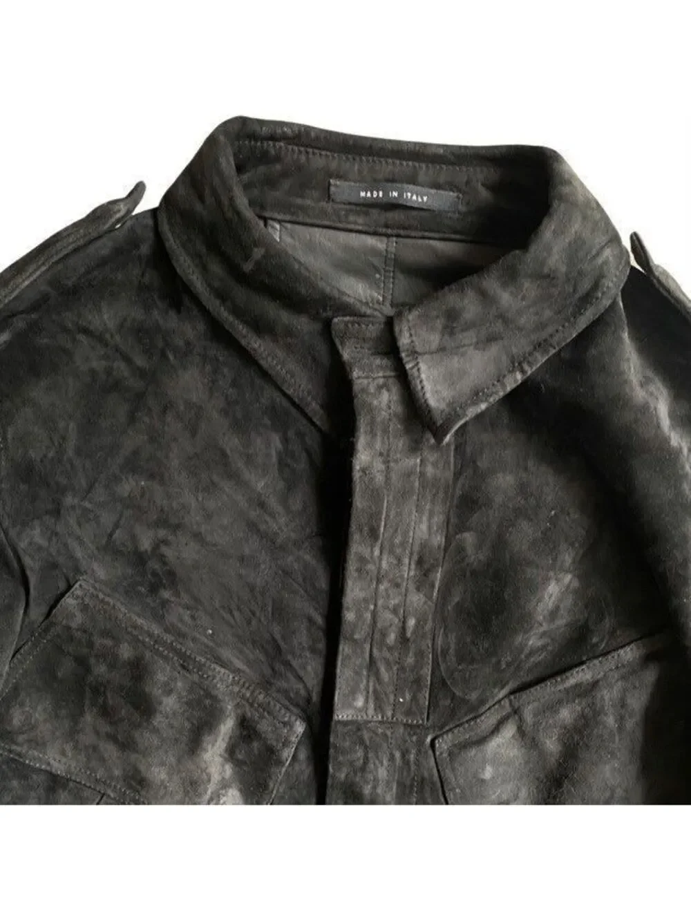 Gucci Suede Safari Jacket